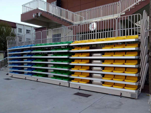 Low Back Telescopic Grandstand Seating